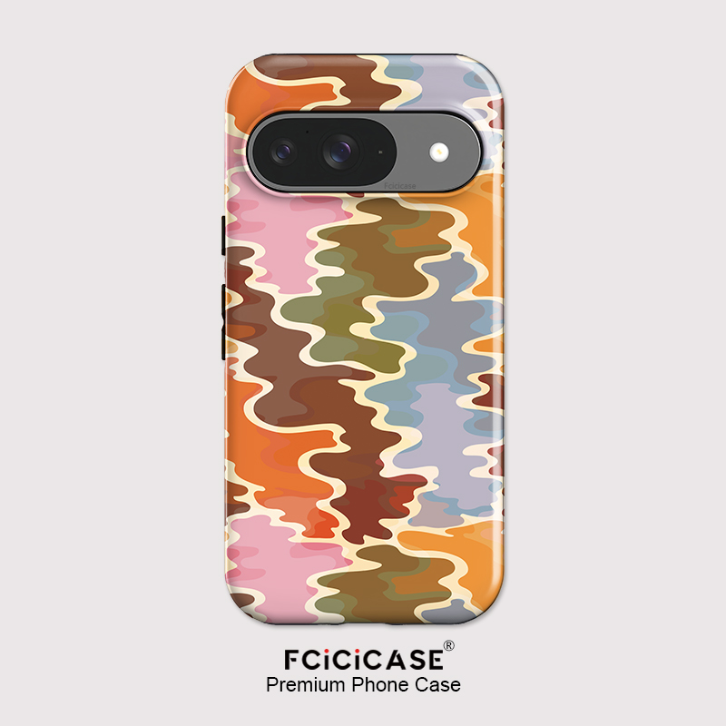 Google Pixel 8A - เคสโทรศัพท์อะคริลิคแบบด้าน Fcicicase สำหรับ Google Pixel 10A