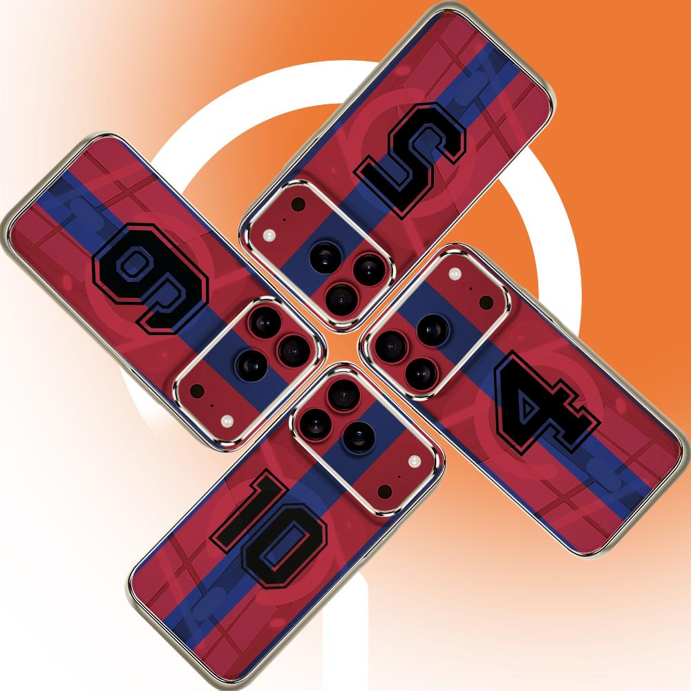 Magnetic Phone Case - เคสโทรศัพท์ลายเสื้อฟุตบอล F-FC B-Barcelonaes สำหรับ iPhone 17