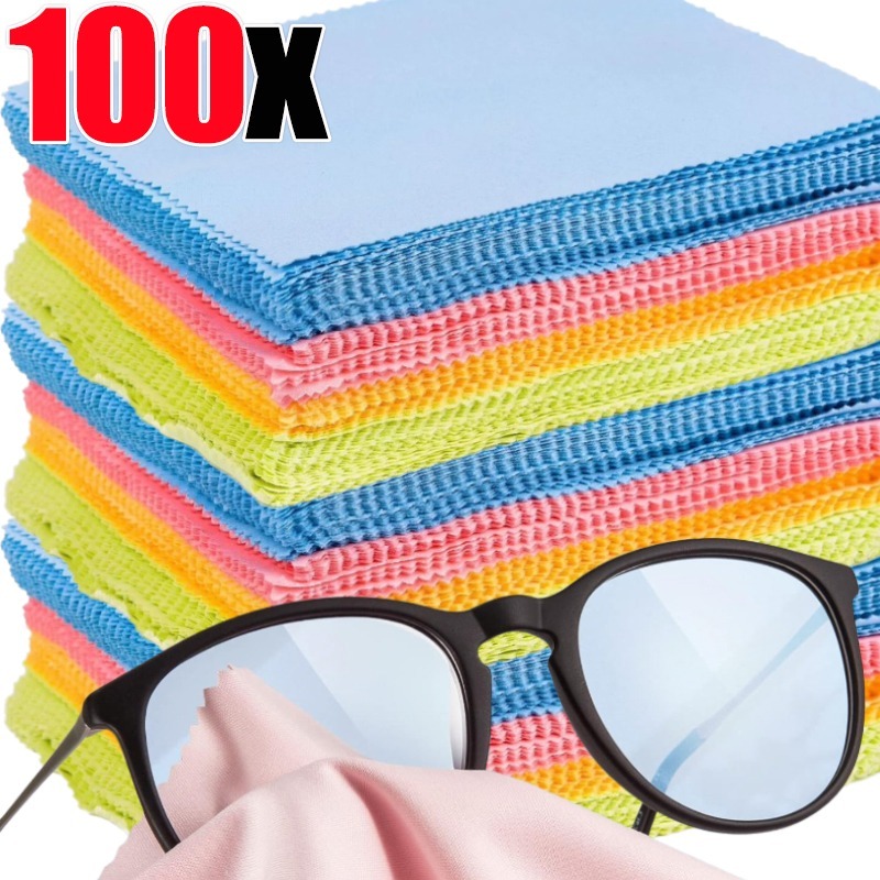 Phone Accessories Wholesale In China - ผ้าเช็ดทำความสะอาดน้ำยาล้างแว่นตาไมโครไฟเบอร์1/100ชิ้นผ้าชามัวร์คุณภาพสูงผ้าเช็ดทำความสะอาดหน้าจอโทรศัพท์ขายส่ง