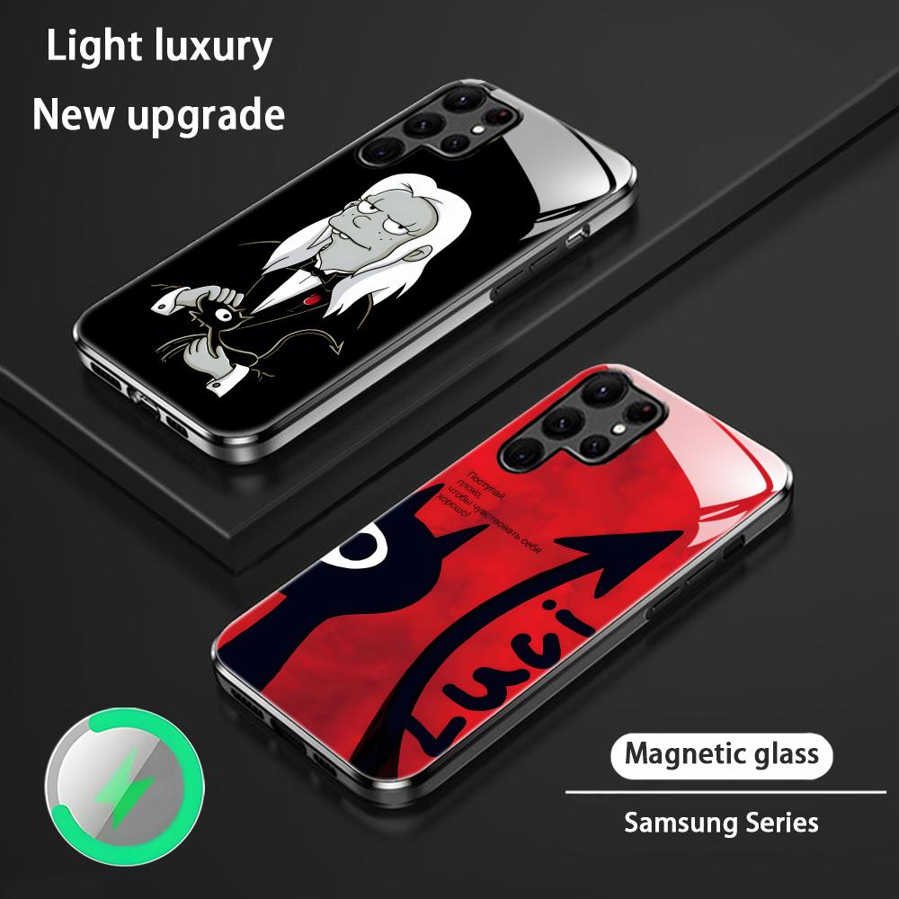 Magnetic Phone Case - เคสโทรศัพท์ลายอนิเมะ Luci disenchantment สำหรับ Samsung S26