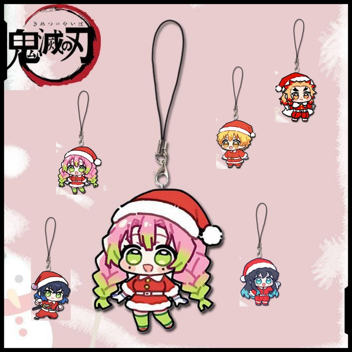 Phone Accessories Wholesale In China - พวงกุญแจอะคริลิคการ์ตูนน่ารักลายดาบพิฆาตอสูร ของขวัญคริสต์มาสสำหรับเพื่อน ขายส่ง