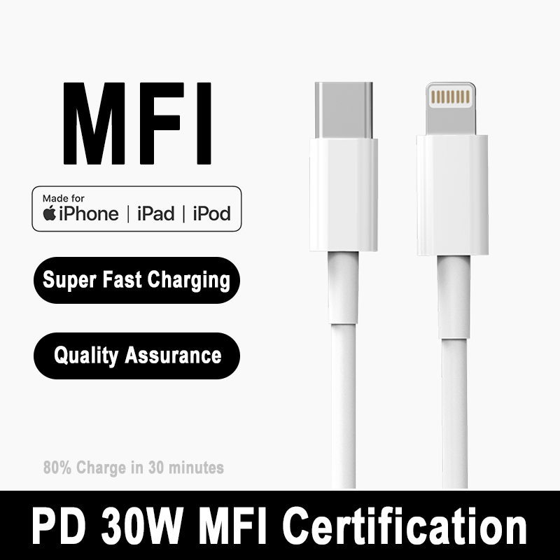 Phone Accessories Nothing - PD 30WสําหรับApple iPhone Type CถึงLightning Fastสายชาร์จสําหรับiPhone