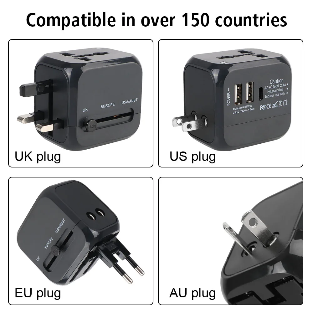 อะแดปเตอร์ชาร์จไฟแบบ All-in-On - Phone Accessories Uk บทวิจารณ์และราคา