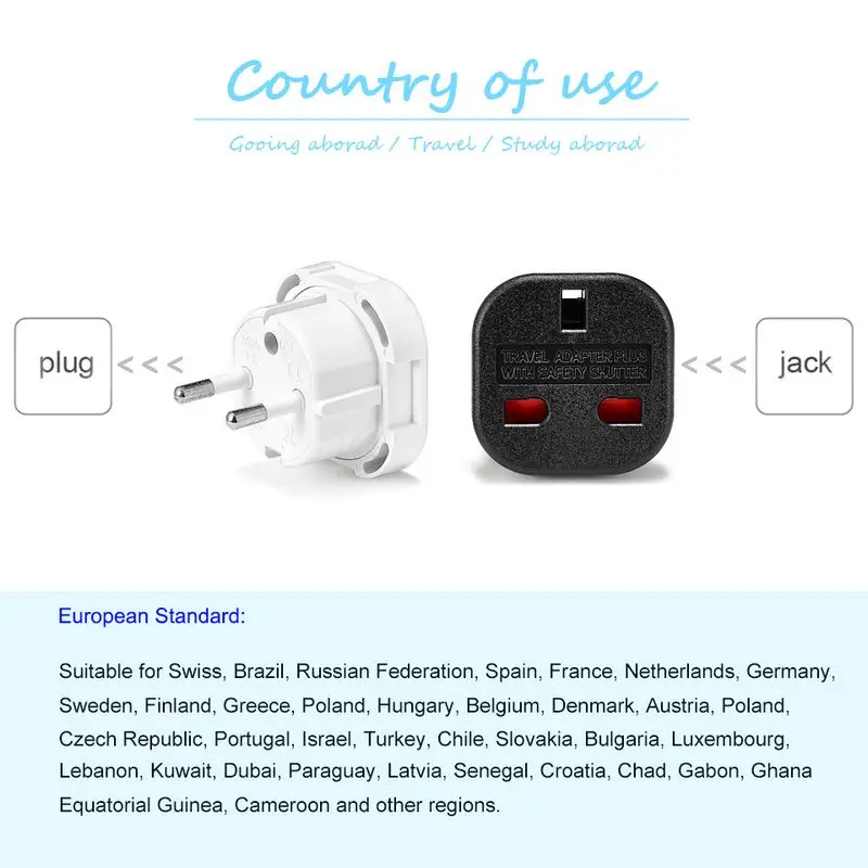 UK ไปยัง EU ยูโรไฟฟ้า Travel A - Phone Accessories Uk บทวิจารณ์และราคา