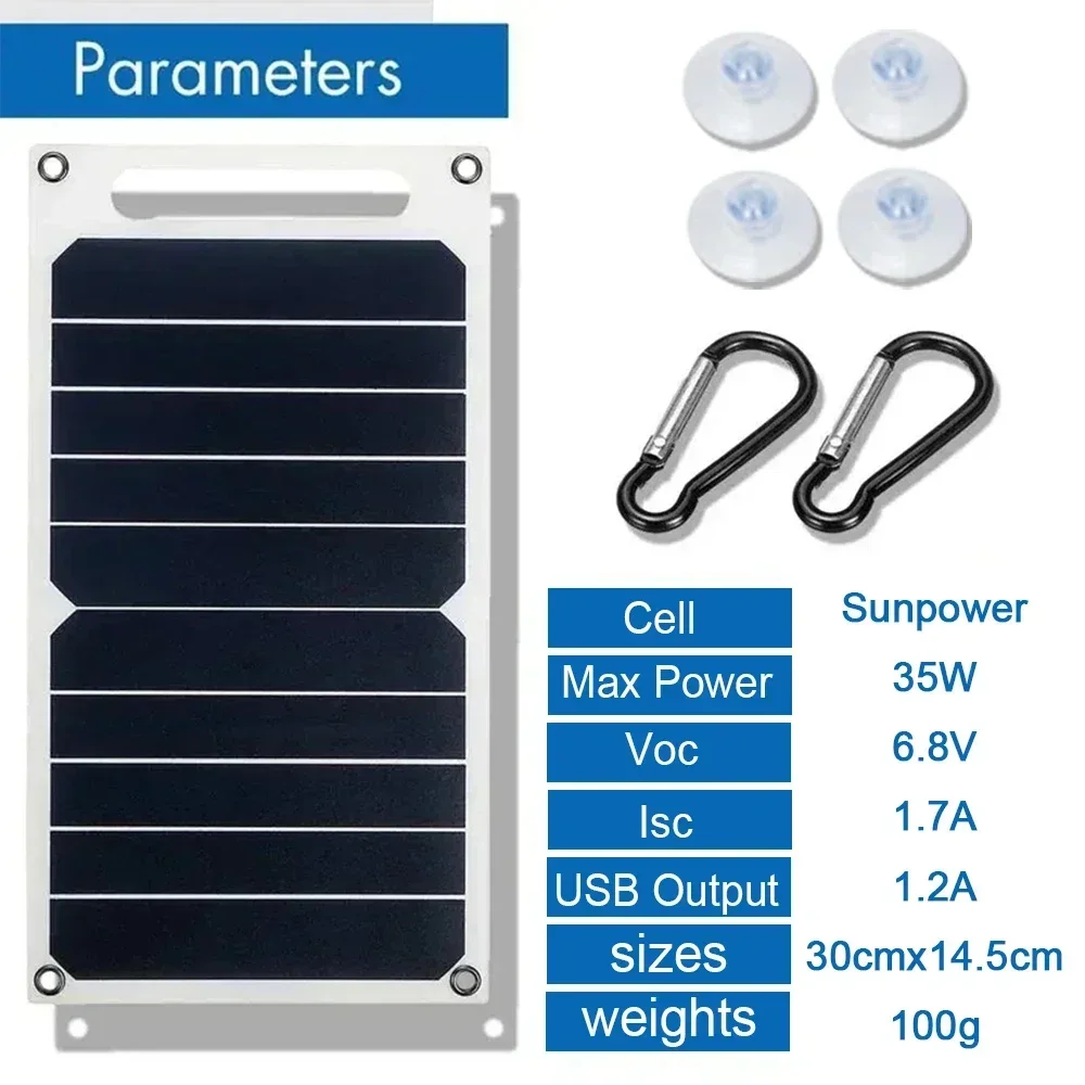SOECOPO 30W ชุดแผงโซลาร์เซลล์แ - Phone Accessories Warehouse บทวิจารณ์และราคา
