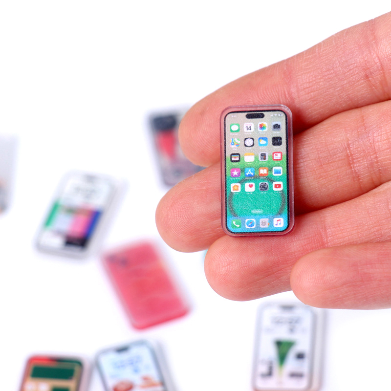 สุ่ม 5 ชิ้น 1:12 ตุ๊กตาจิ๋วโทร - Phone Accessories Europe บทวิจารณ์และราคา