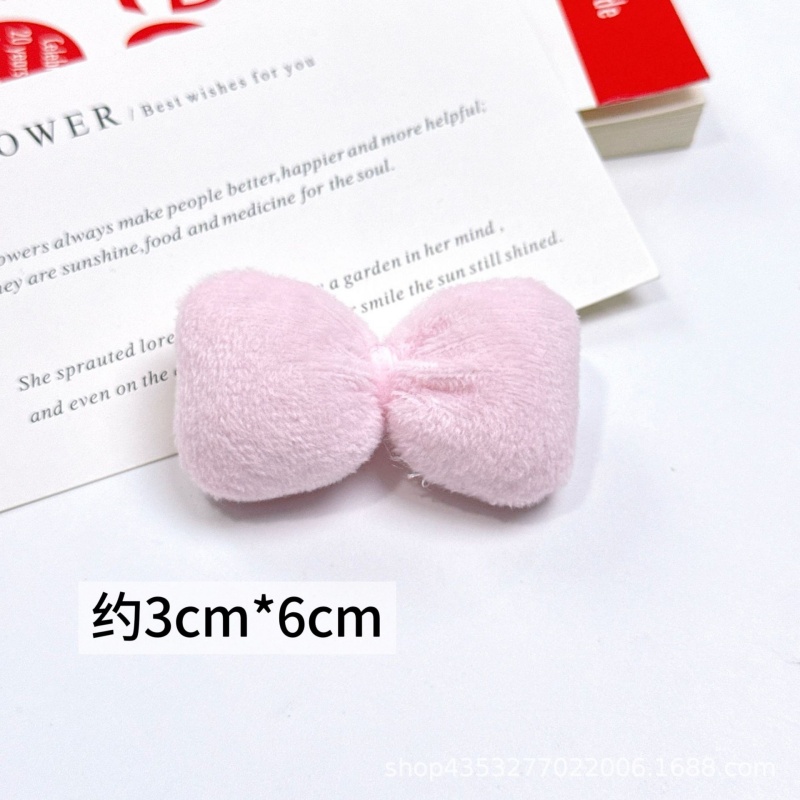 10 ชิ้น โบว์ผ้ากำมะหยี่สีชมพู  - Phone Accessories Wholesale In China บทวิจารณ์และราคา