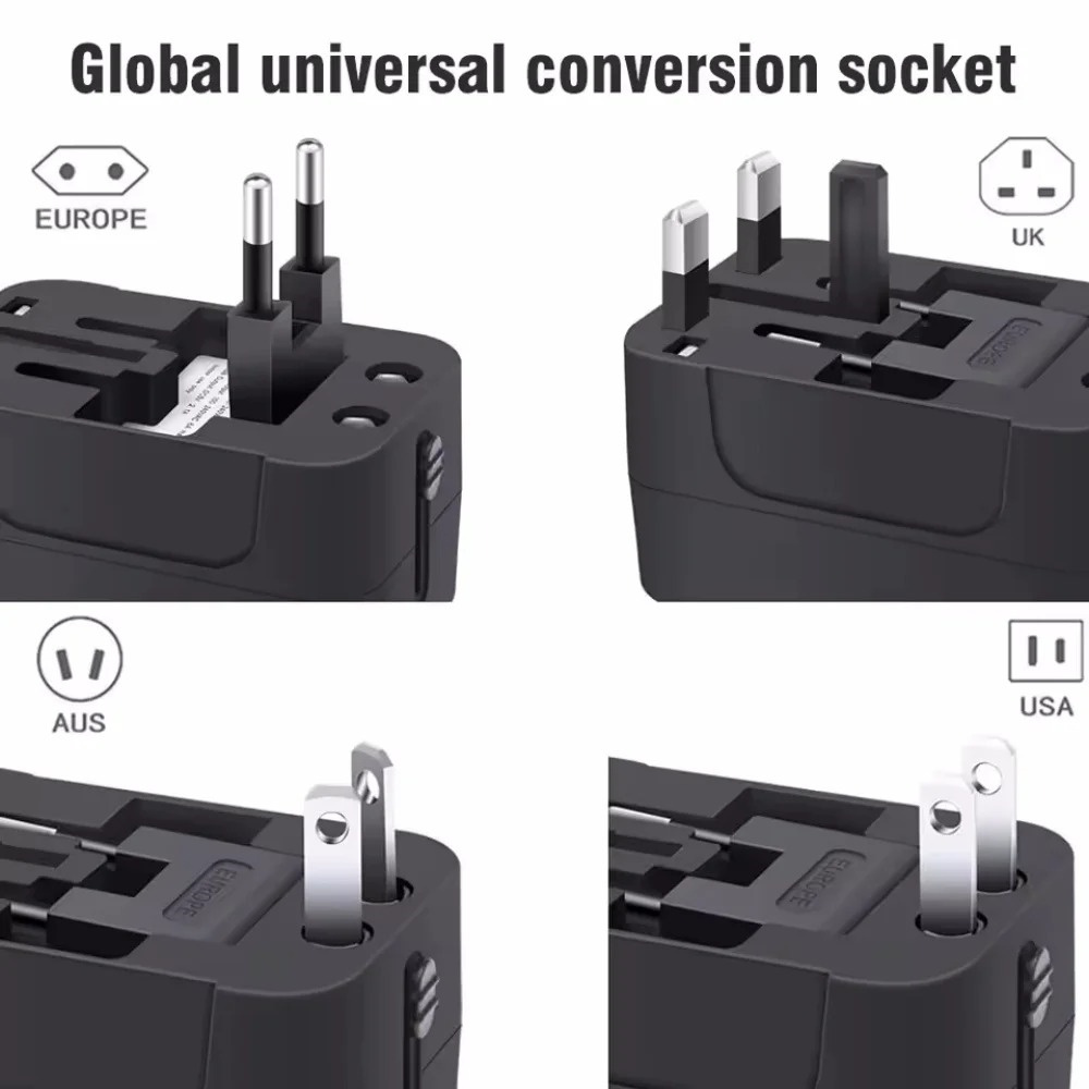 อะแดปเตอร์แปลงปลั๊กไฟสากลแบบออ - Phone Accessories Uk บทวิจารณ์และราคา