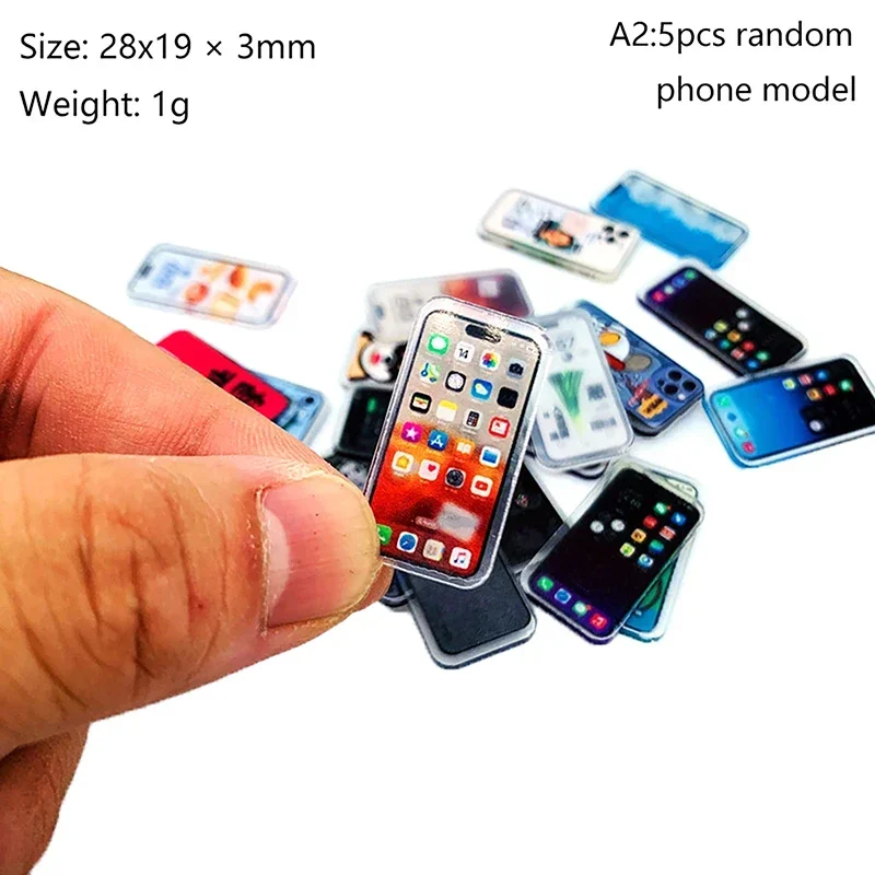 บ้านตุ๊กตาโมเดลมือถือขนาดเล็ก1 - Phone Accessories Europe บทวิจารณ์และราคา