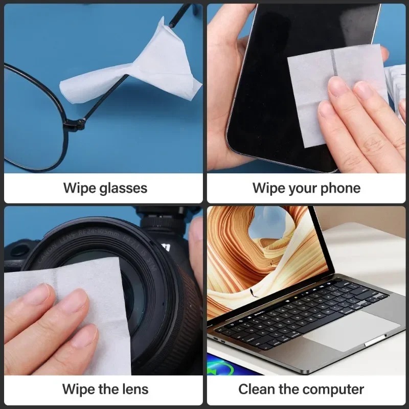 200 ชิ้น ผ้าเช็ดทำความสะอาดกระ - Phone Accessories Wholesale In China บทวิจารณ์และราคา