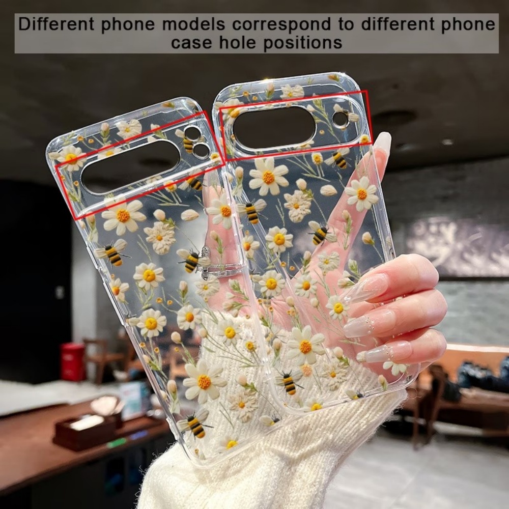 เคสโทรศัพท์ลายดอกไม้ผึ้งน่ารัก - Google Pixel 8A บทวิจารณ์และราคา