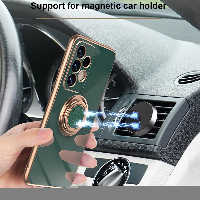 Luxury Plating Magnetic 360°Ri - Phone Accessories Case บทวิจารณ์และราคา