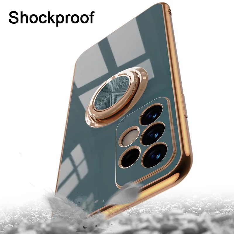 Luxury Plating Magnetic 360°Ri - Phone Accessories Case บทวิจารณ์และราคา