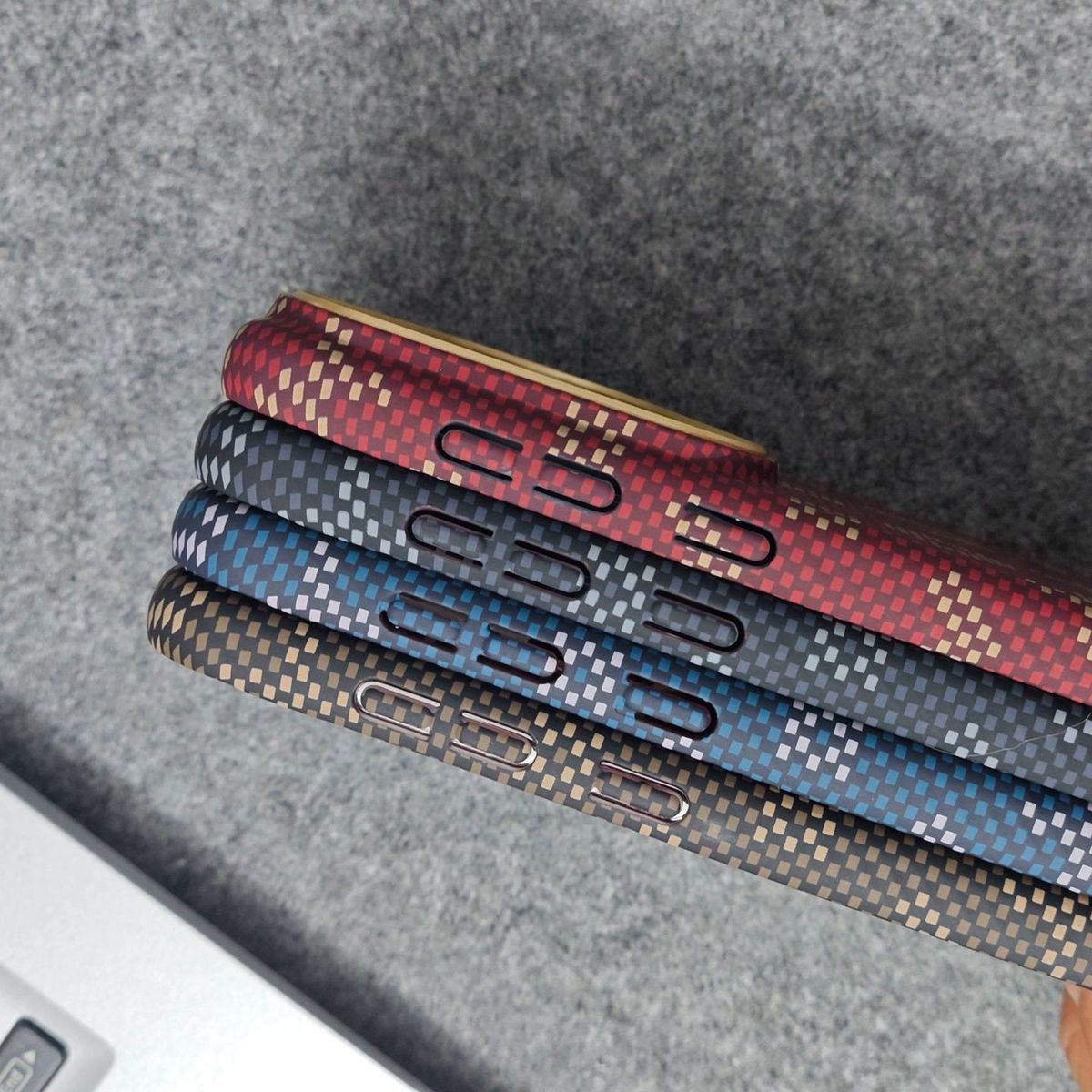 เคสแม่เหล็กพื้นผิวคาร์บอนไฟเบอ - Huawei Pura 70 บทวิจารณ์และราคา